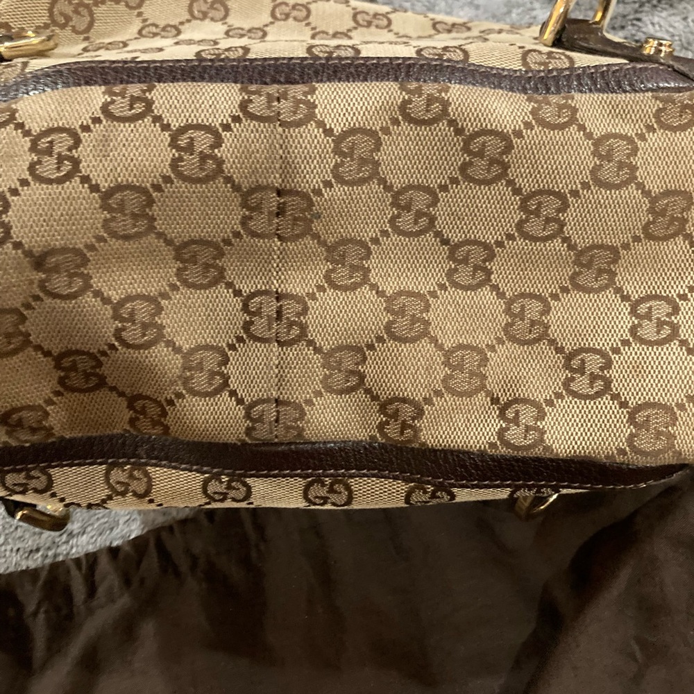 Authentic Vintage Gucci tote photos accurate - Picture 4 of 16